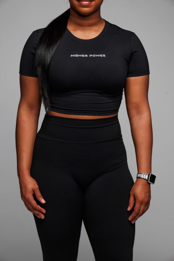 Cropped Compression Tee